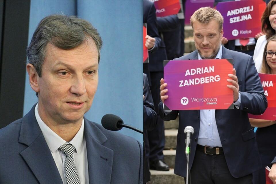 Andrzej Halicki/Adrian Zandberg  / autor: 	PAP/Marcin Obara/Fratria