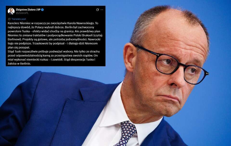 Friedrich Merz / autor: PAP/EPA/CLEMENS BILAN/X