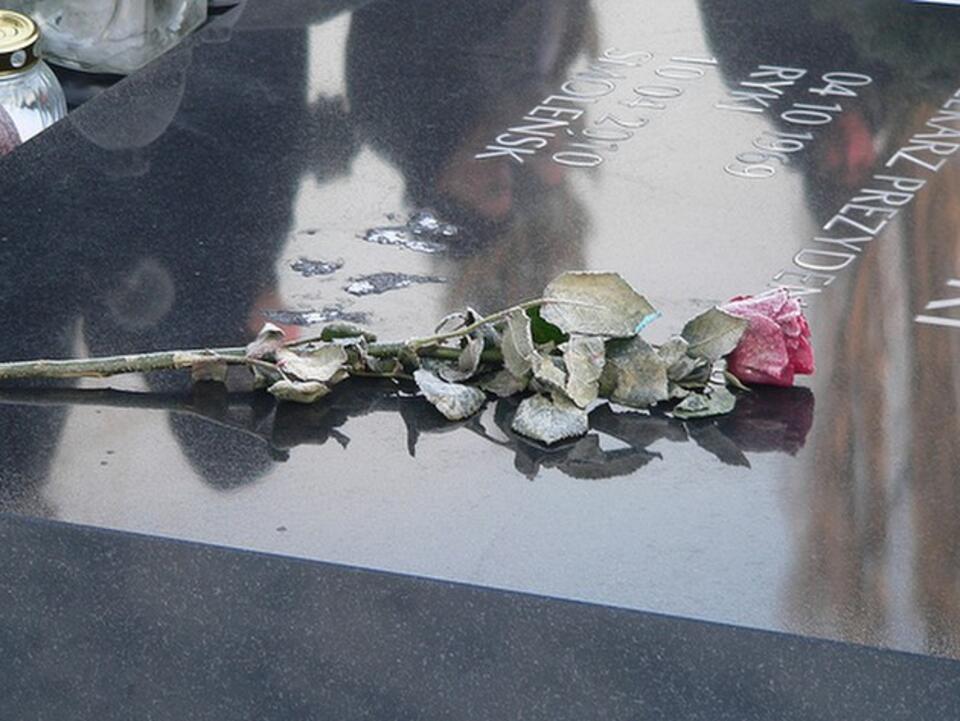 Grób śp. dr. Wojciecha Lubińskiego, lekarza prezydenta. Fot. blogpress.pl