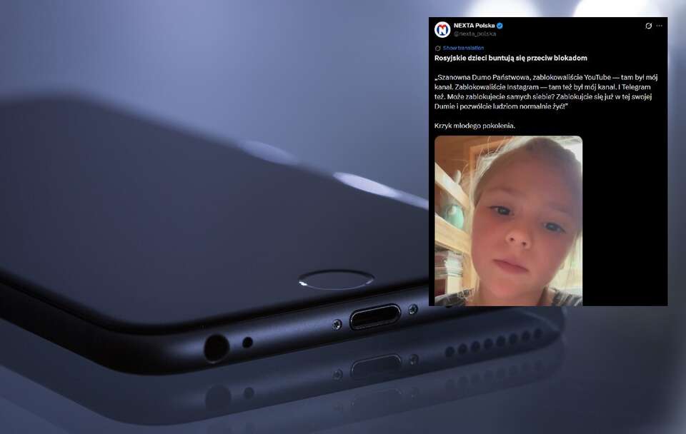 Nieletni w Rosji przeciw cenzurze. "Może zablokujecie siebie?"