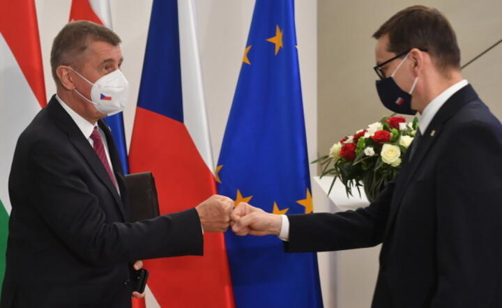 Premier Morawiecki i premier Babisz rozmawiali w Brukseli o Turowie