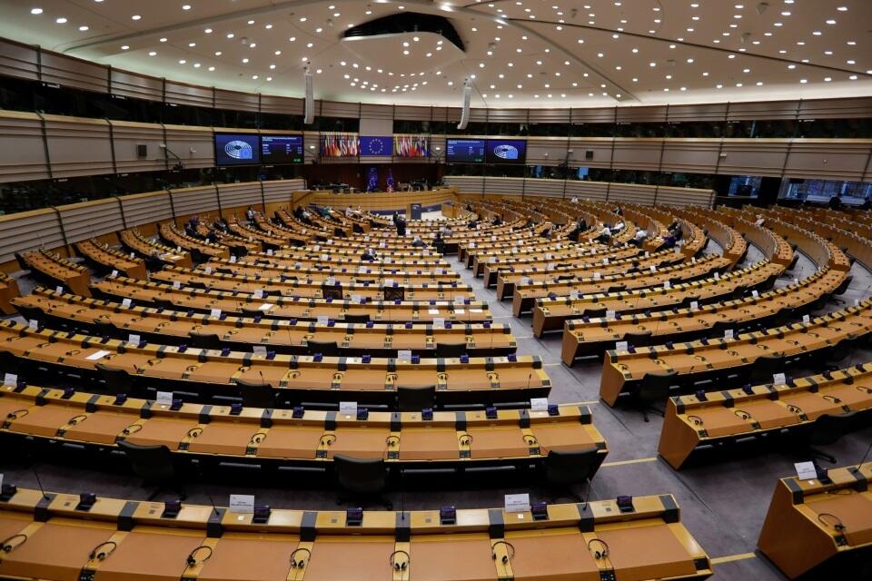 Parlament Europejski  / autor: 	PAP/EPA/STEPHANIE LECOCQ