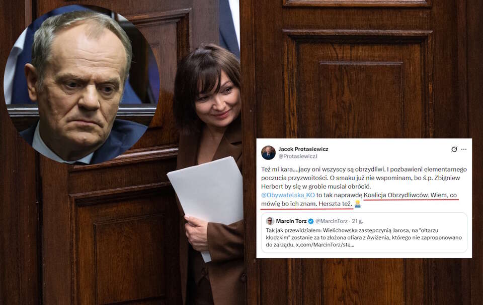 Protasiewicz: KO to koalicja obrzydliwców, znam ich herszta