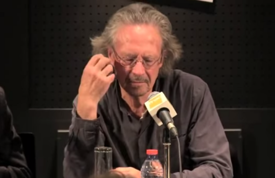 Peter Handke (fot. YouTube)