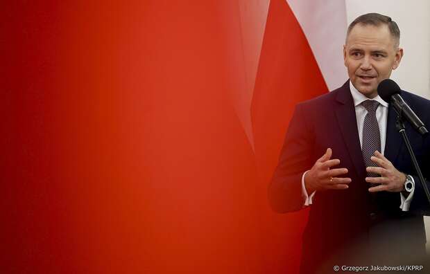 Prezydent Karol Nawrocki / autor: Grzegorz Jakubowski/KPRP