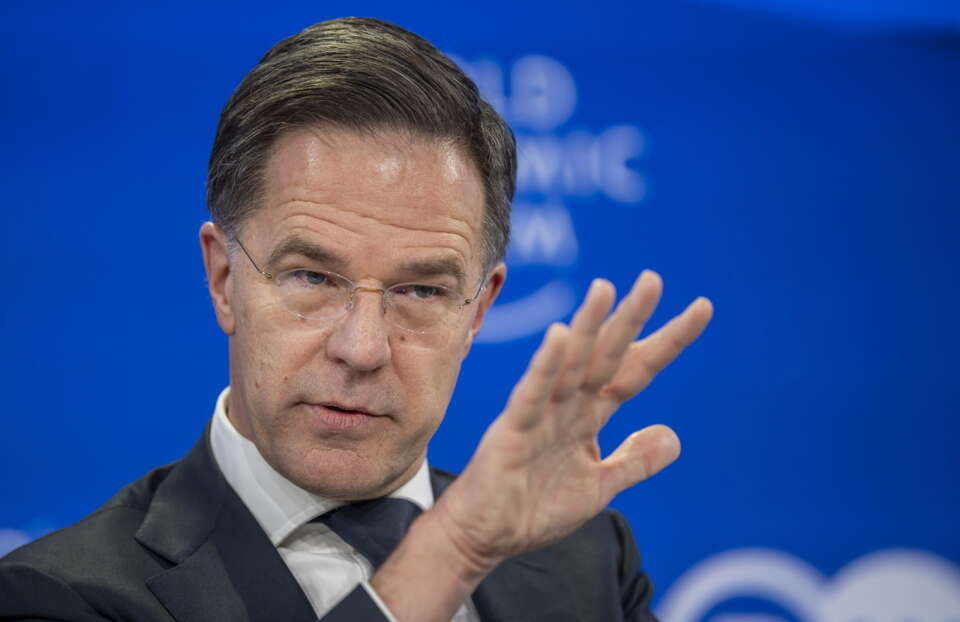 Szef NATO Mark Rutte / autor: PAP/EPA