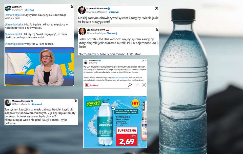Butelka / autor: Pixabay.com: iPicture/https://pixabay.com/illustrations/ai-generated-water-bottle-water-8854229/X