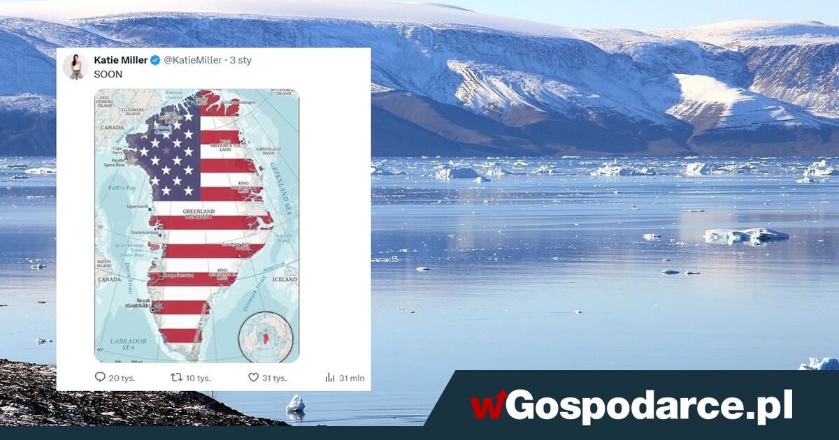 Polityczne wrzenie wokół pokrytej lodem Grenlandii