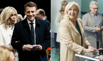 Wstępne wyniki: Macron i Le Pen przeszli do drugiej tury