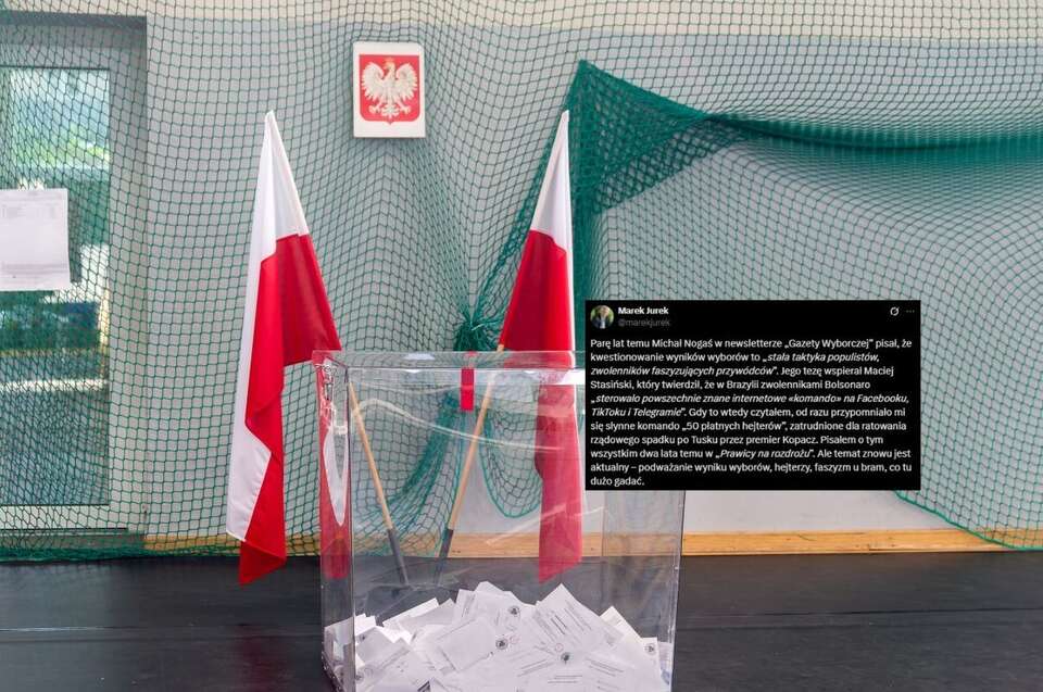 Marek Jurek komentuje rozpaczliwe próby unieważnienia wyborów przez zwolenników Trzaskowskiego / autor: Fratria/X-Marek Jurek