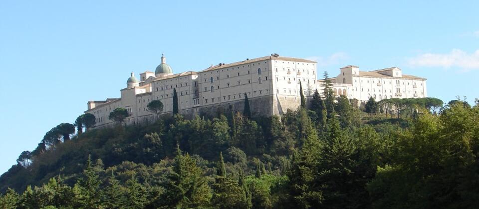 Klasztor na Monte Cassino / autor: Fratria