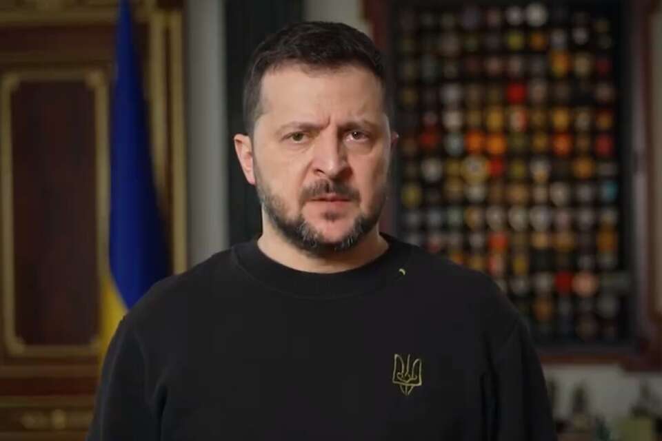 Prezydent Ukrainy Wołodymyr Zełenski / autor: x.com/screen