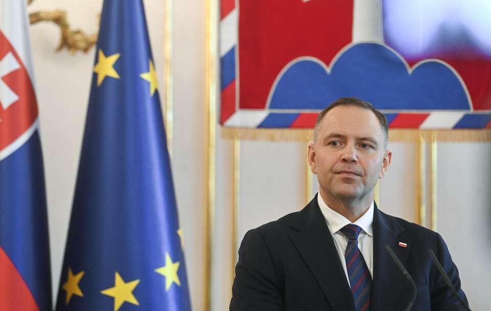 Prezydent Karol Nawrocki na Słowacji / autor: PAP/Piotr Nowak