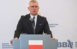 Na zdjęciu prof. Sławomir Cenckiewicz / autor: PAP/Radek Pietruszka