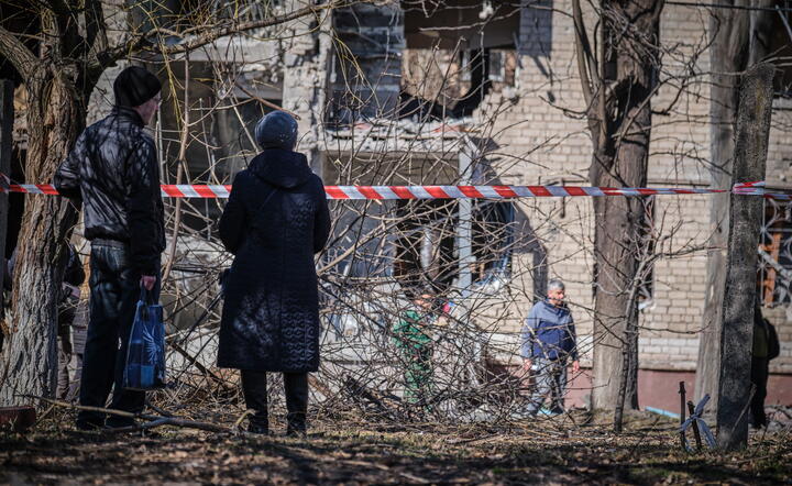 Ukraina. Zniszczenia w Kramatorsku / autor: PAP/EPA