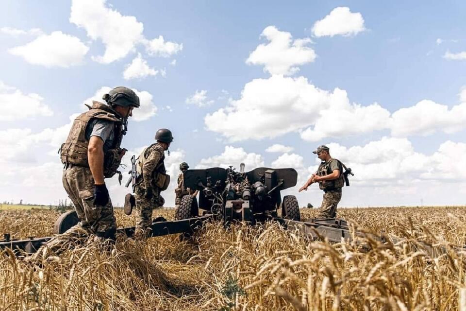 Ukraiński artylerzyści na froncie / autor: Facebook/Генеральний штаб ЗСУ / General Staff of the Armed Forces of Ukraine
