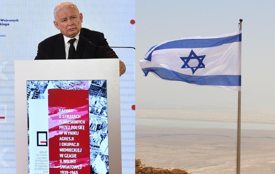 Jarosław Kaczyński/Izrael / autor: PAP/Radek Pietruszka/Fratria