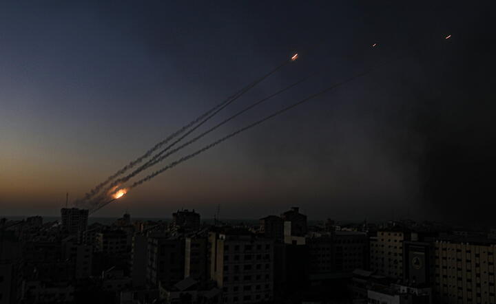 MIDEAST ISRAEL PALESTINIANS GAZA CONFLICT / autor: PAP/EPA/MOHAMMED SABER