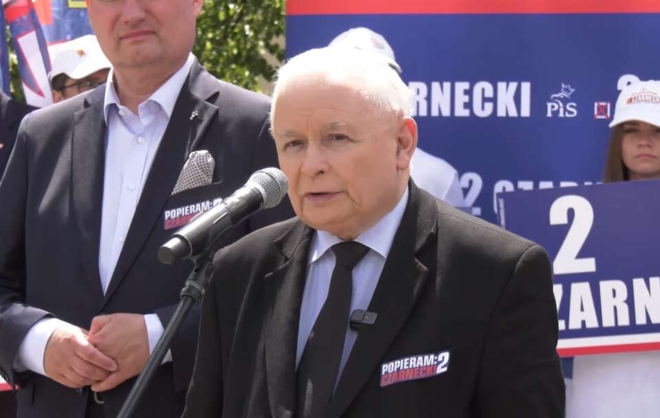 Prezes PiS: Rządzący dziś w Polsce są partią niemiecką