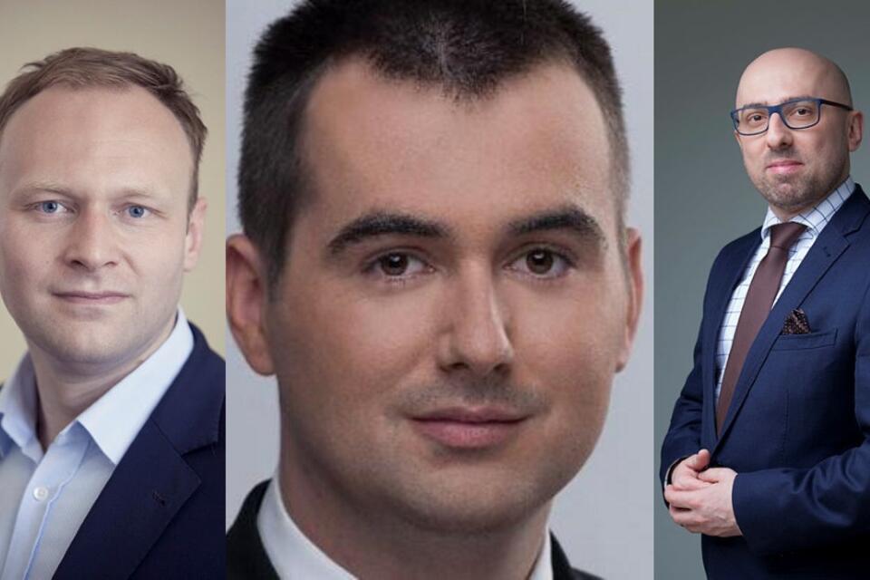 Marcin Mastalerek, Błażej Spychalski, Krzysztof Łapiński / autor: fratria/pis.org.pl