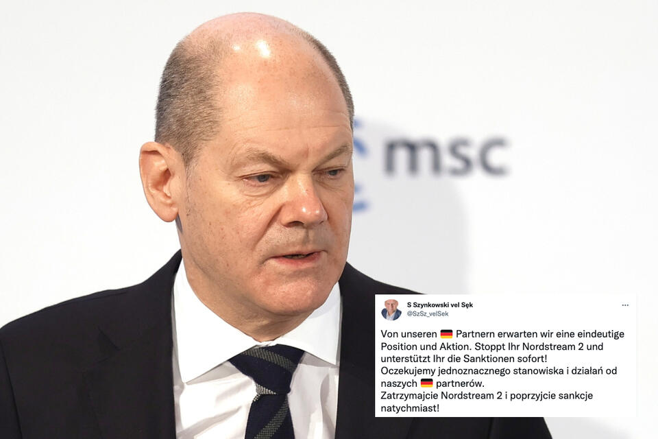 Kanclerz Niemiec Olaf Scholz / autor: EPA/PAP