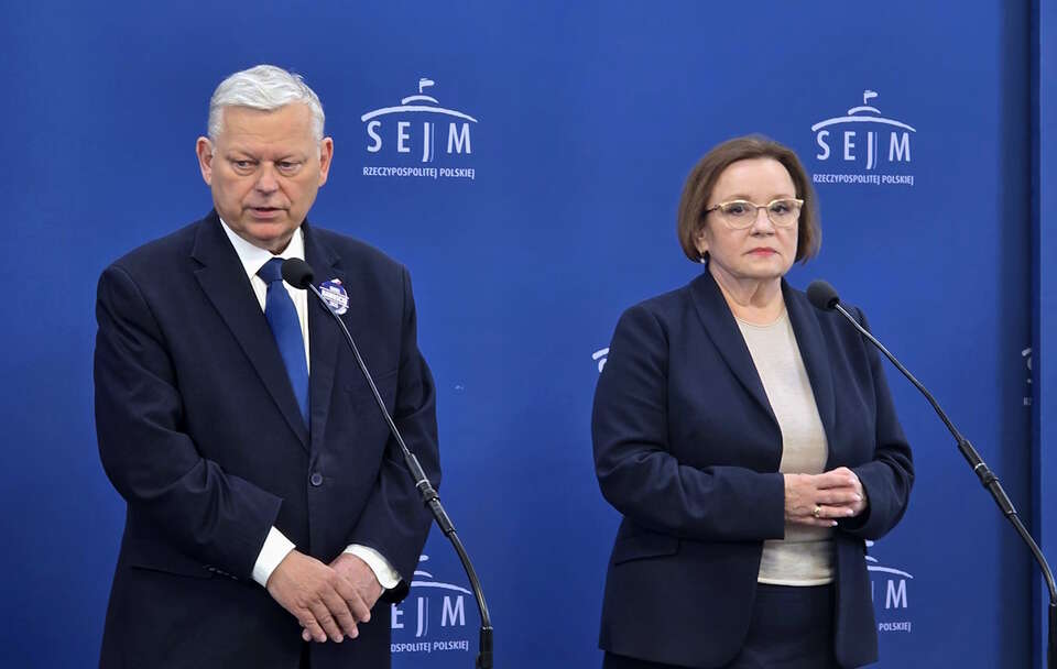 Mare Suski i Anna Zalewska / autor: X: @pisorgpl/https://x.com/pisorgpl/status/1921860596544262395/photo/1