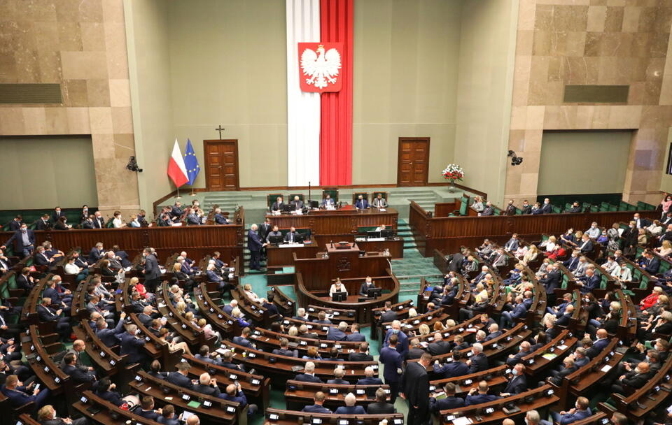 Sejm / autor: PAP/Albert Zawada