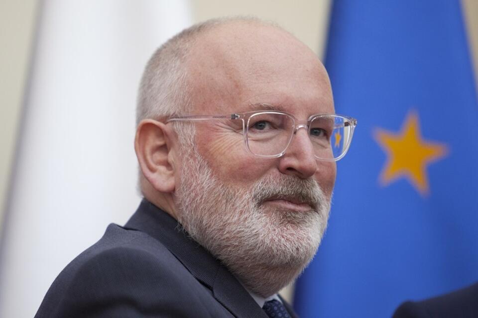 Frans Timermans podczas wizyty w Polsce / autor: Fratria