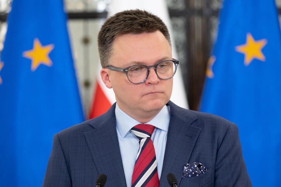 marszałek Sejmu Szymon Hołownia / autor: Fratria