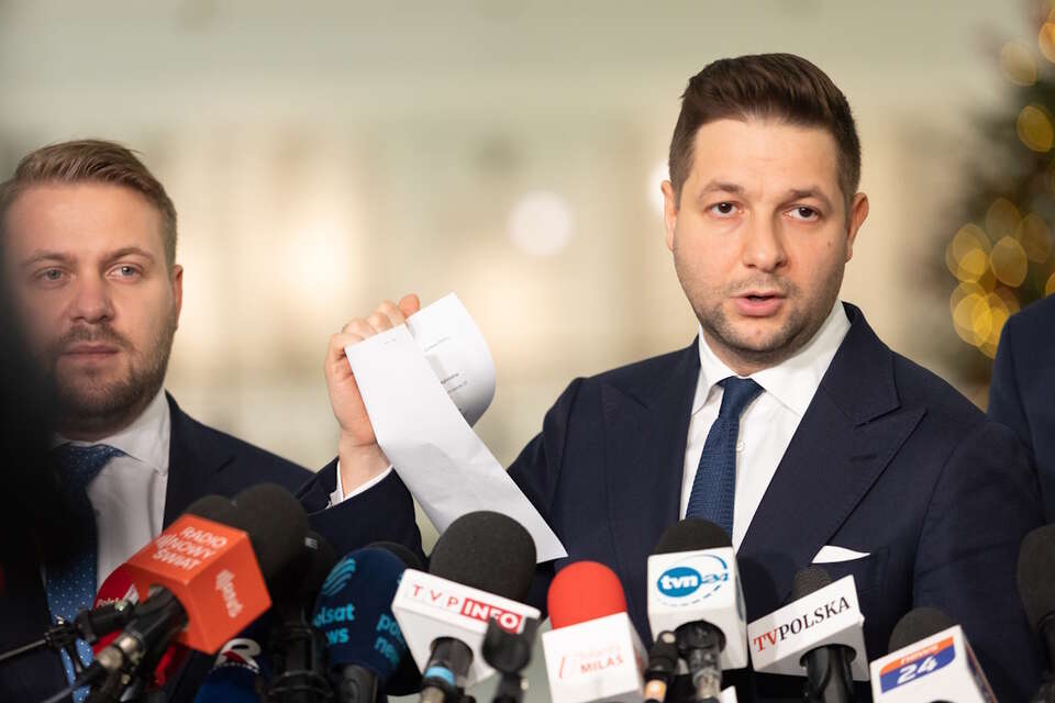 Patryk Jaki i Jacek Ozdoba  / autor: Fratria