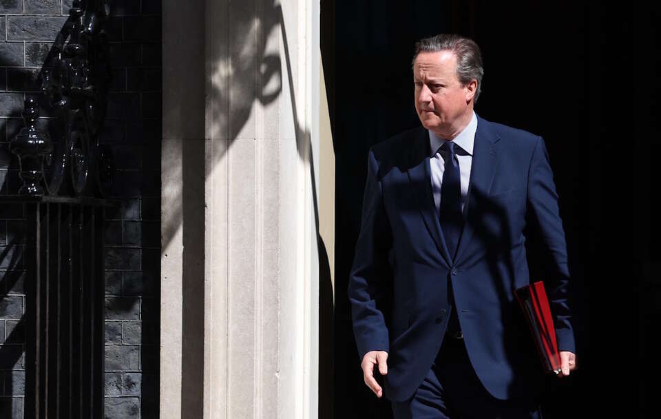 David Cameron / autor: PAP/EPA/NEIL HALL