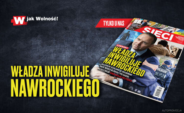 Okładka tygodnika Sieci / autor: Fratria