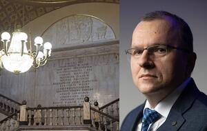 Sejmik Województwa Śląskiego; dr Andrzej Krzystyniak / autor: Fratria