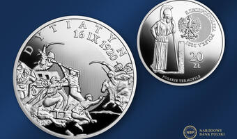 NBP: srebrna moneta upamiętni bitwę pod Dytiatynem