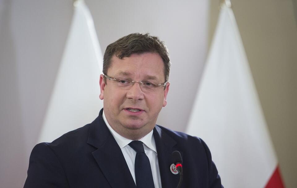 Minister w KPRM Michał Wójcik (Solidarna Polska) / autor: Fratria