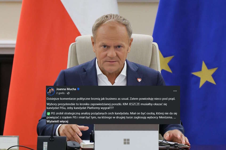 Mucha rozlicza PO z grzechów podczas prowadzenia kampanii / autor: PAP-Paweł Supernak/Fb-Joanna Mucha, screen
