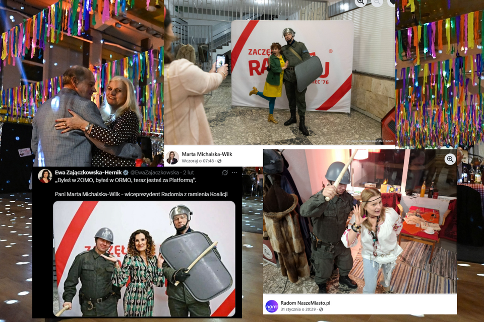 "Potańcówka w klimacie PRL" - tak władze Radomia rozpoczęły obchody 50-tej rocznicy krwawego czerwca '76 / autor: PAP/Piotr Polak / FB - Marta Michalska-Wilk, Radom Nasze Miasto