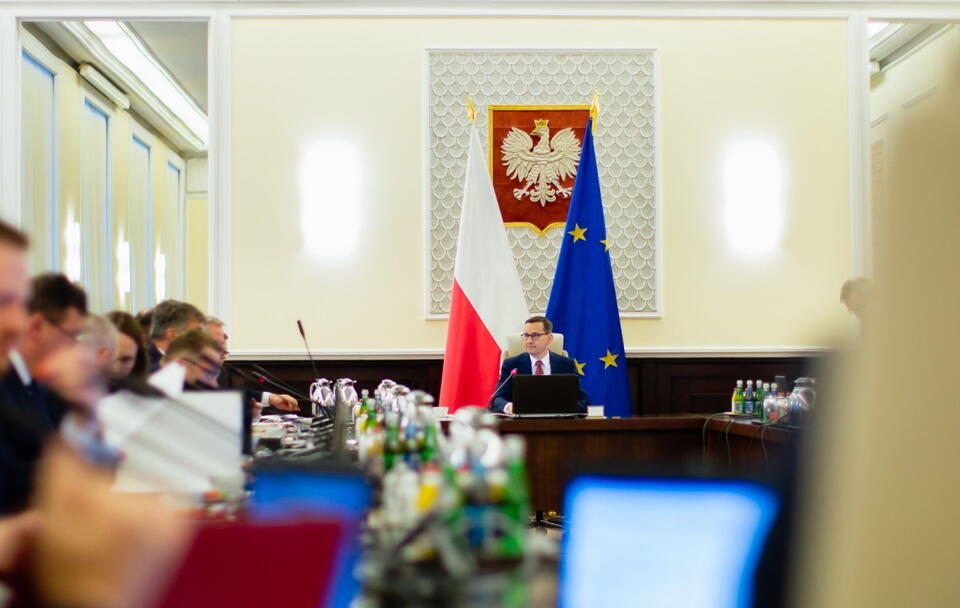 Posiedzenie Rady Ministrów / autor: Twitter/Krystian Maj/KPRM