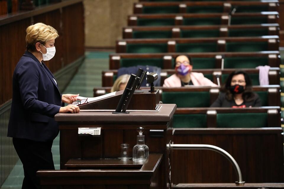 Wiceminister zdrowia Józefa Szczurek-Żelazko / autor: Twitter/Sejm RP