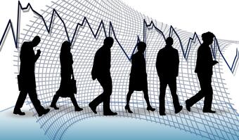 Bezrobocie w dół, płace w górę