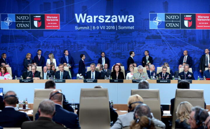 Obrady szczytu NATO w Warszawie, fot. PAP/Jacek Turczyk (2)