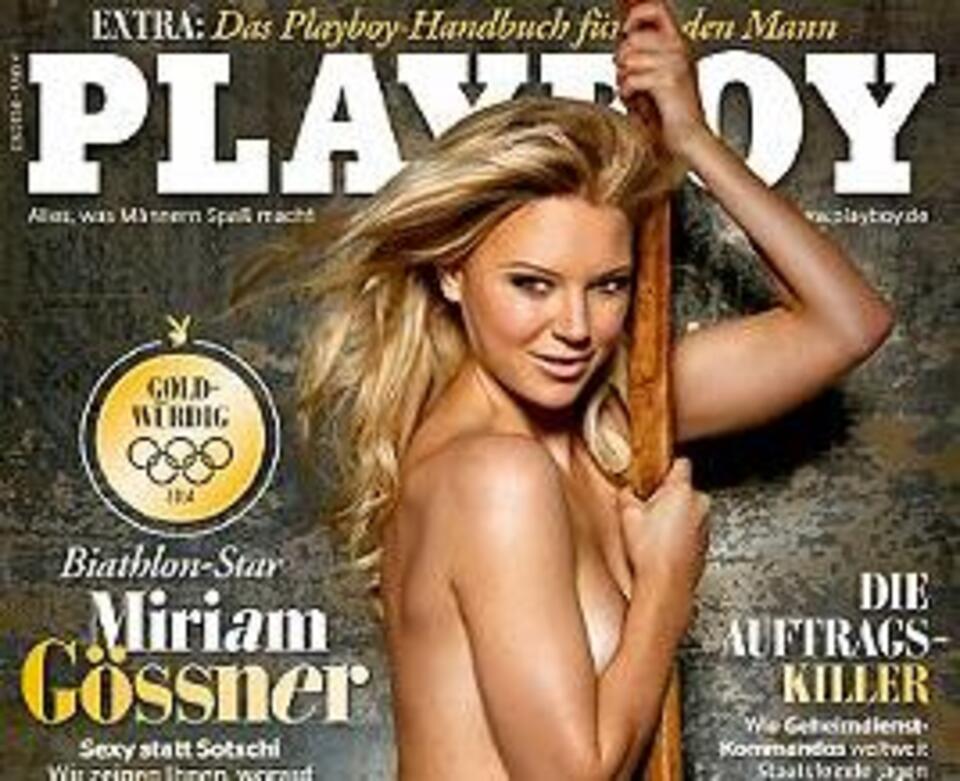 Fot. Miriam Goessner w "Playboyu"