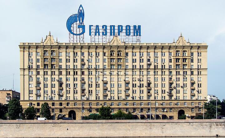 Gazprom Logo / autor: Wikipedia.org