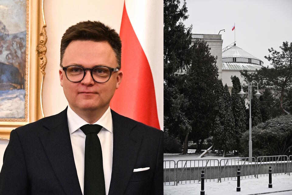 Sejm/Szymon Hołownia  / autor: PAP/Radek Pietruszka