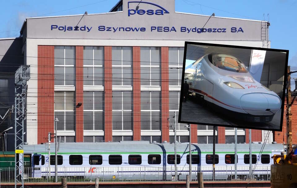 Pesa Bydgoszcz  / autor: Pit1233/https://upload.wikimedia.org/wikipedia/commons/b/bf/Bdg_PESA_8_5-2015.jpg/Tegeler/https://upload.wikimedia.org/wikipedia/commons/2/20/Talgo_AVRIL.jpg