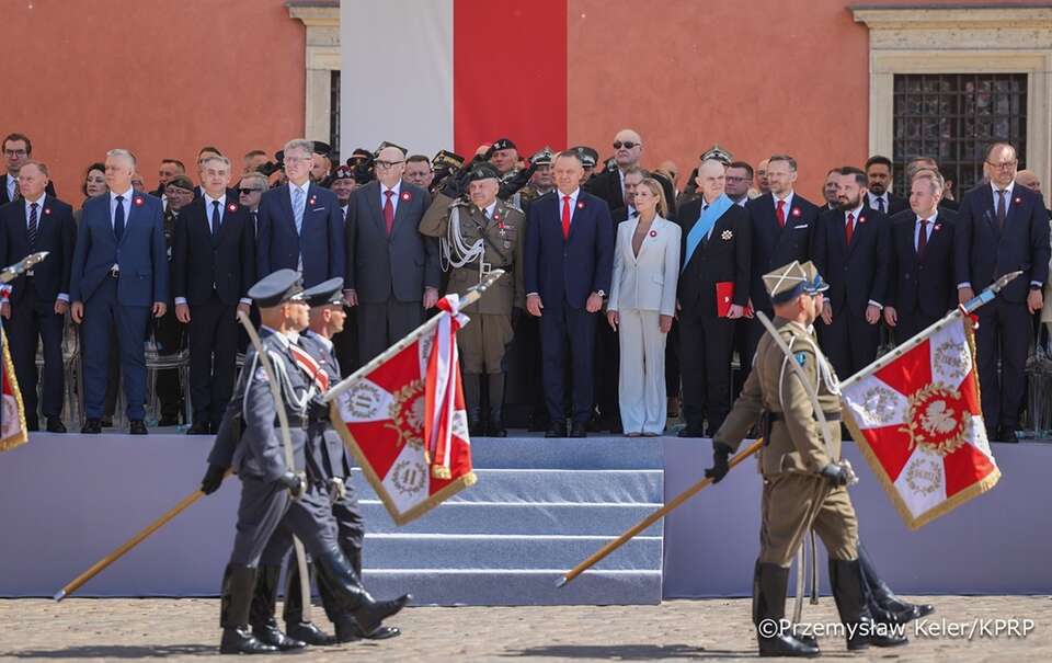 Uroczystości Narodowego Święta Trzeciego Maja / autor: Przemysław Keler/KPRP