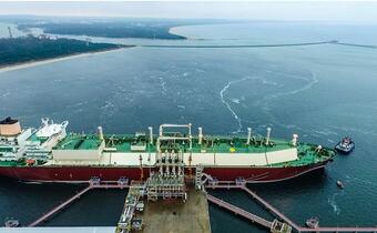 PGNiG: import LNG o 60 proc. wyższy niż rok wcześniej