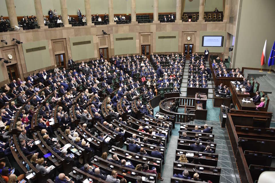 Sala posiedzeń Sejm / autor: Fratria