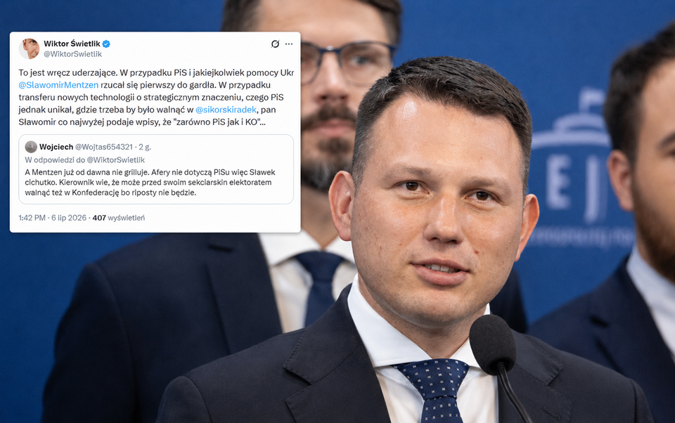 Mentzenowi już nie przeszkadza oddawanie broni Ukrainie?