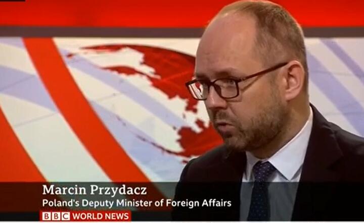 wiceminister spraw zagranicznych Marcin Przydacz / autor: Twitter/Polish Embassy UK